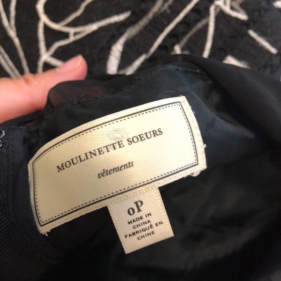 $350 Moulinette Soeurs Embroidered dress 0p - Picture 6 of 6